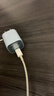 ANKER安克套装20W苹果充电器蓝+C-C快充数据线0.9米蓝 实拍图