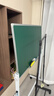 比比牛 90*60cm支架式白板黑板 双面家用写字板 移动粉笔绿板 BBNV-L6090X 实拍图