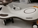 世纪宝贝（babyhood）儿童扭扭车1-6岁宝宝摇摇车大人可坐宝宝礼物玩具车 音乐款焦糖棕 实拍图