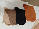 猫人（MiiOW）秋冬袜子女中筒袜舒适【纯棉10A抗菌】透气简约百搭长筒袜新疆棉 实拍图