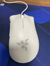 雷蛇（Razer）炼狱蝰蛇标准版有线鼠标 人体工学  电竞游戏 右手通用型 吃鸡/LOL/CS GO游戏鼠标 白色 实拍图