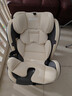Heekin德国 儿童安全座椅汽车用0-4-12岁婴儿宝宝360度旋转ISOFIX硬接口 时尚灰(ISOFIX+360度旋转) 实拍图