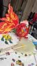 婚恋倾城灯笼中秋节装饰儿童手工diy材料金鱼灯笼手提锦鲤花宫灯 实拍图