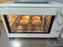 美的（Midea）35L家用多功能空气炸锅电烤箱一体机 热风空气炸/独立控温/均匀烘烤/热风循环 PT3515 实拍图