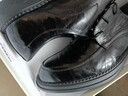 星期六男鞋头层羊皮男士手抓纹皮鞋子商务休闲皮鞋男鞋 黑色 44  实拍图