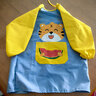 9i9儿童画画衣罩衣防脏宝宝围裙吃饭衣长袖反穿衣幼儿园防溅衣A234 实拍图