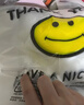 登比塑料袋加厚背心袋大号笑脸超市购物食品袋方便打包袋40*60cm100只 实拍图