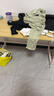 舒客艺家 电脑桌台式小户型小桌子家用学习桌写字办公书桌电竞长条桌子 木纹白架单桌120*60*74 加固电脑桌 实拍图