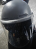 新日新日3C国标认证摩托电动车头盔男女四季通用骑行电瓶车半盔安全帽 火山灰【高清长镜+可拆护耳】 3C新国标A类 实拍图