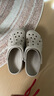 CROCS卡骆驰洞洞鞋贝雅男鞋女鞋轻便耐磨一脚蹬拖鞋休闲鞋|10126 卵石色-2V3 43 (270mm) 实拍图