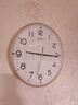 康巴丝（Compas）挂钟客厅钟表 简约石英钟表挂墙时钟 3294A 金色 实拍图