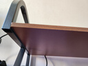 逸朗德放打印机置物架落地放置柜搁物架子可移动办公室桌边电脑主机托架 G316深胡桃+黑三层55*40*99CM 实拍图