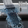百家好世平板拖把37cm3布木地板懒人擦地墩布自动回弹家用吸水除尘清洁 实拍图