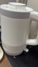 东芝（TOSHIBA）电热水壶 进口Strix温控器316不锈钢母婴级食品级家用1.5L保温开水烧水壶双层防烫安全倾倒防漏水 1.5L 【水物语丨白色】15DRSC 实拍图