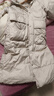 森马（Semir）90绒羽绒服女长款收腰显瘦冬季宽松连帽三防厚外套101724113055 实拍图