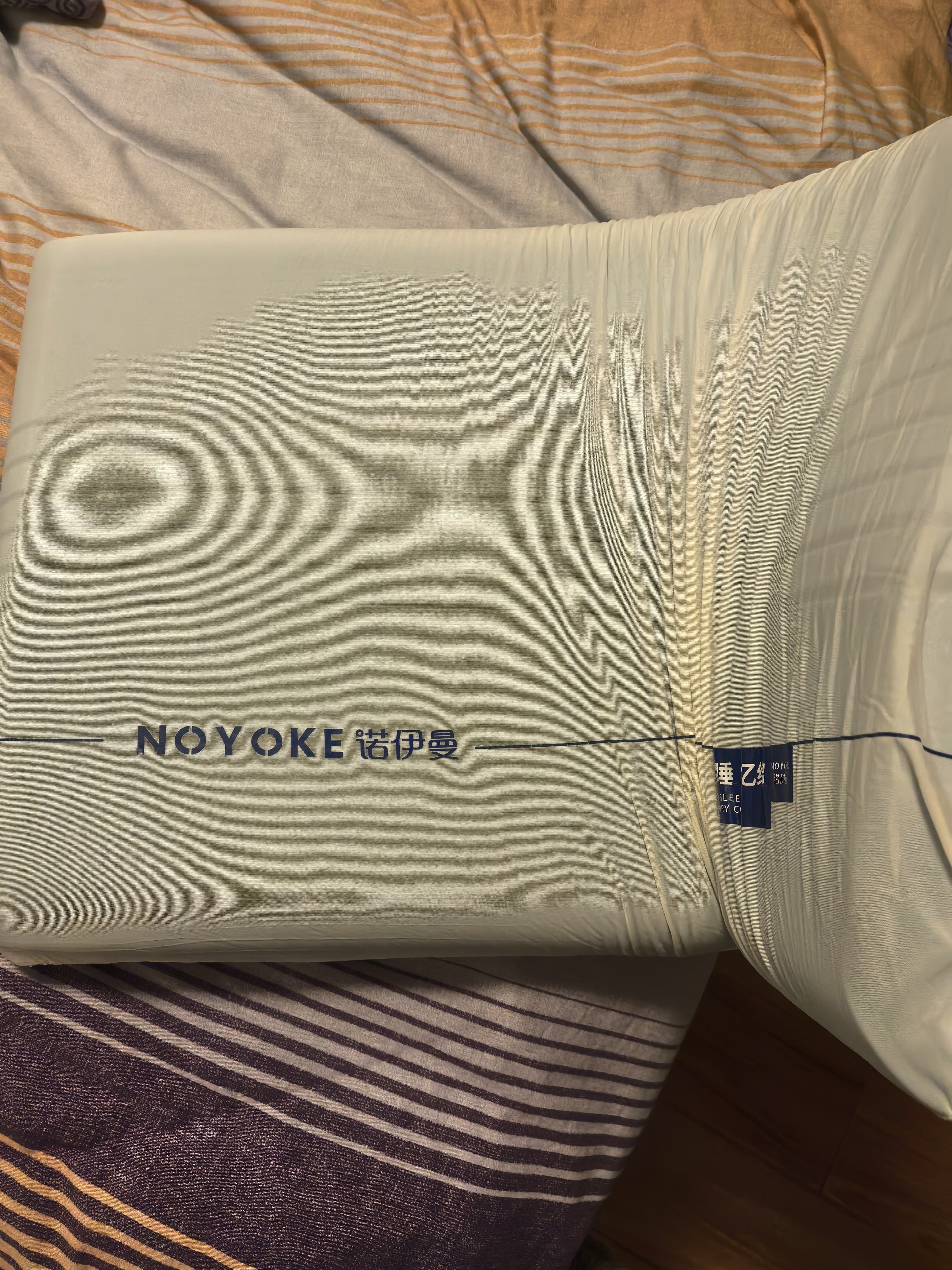 诺伊曼 NOYOKE零压深睡枕PRO枕记忆绵五星酒店同款枕头护颈椎助双芯面包枕芯 实拍图