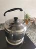 特厚不锈钢大容量烧水壶鸣笛开水壶家用煤气燃气电磁炉鸣音中宝壶 不锈钢鸣音烧水壶6升 实拍图