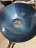 荣事达（Royalstar）章丘手工锻打铁锅圆底老式炒锅无涂层不粘炒菜锅燃气灶无盖34cm 实拍图