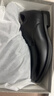红蜻蜓正装商务加绒皮鞋德比鞋内增高婚鞋男 WTA73761ZA黑色增高绒里43 实拍图