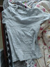 莫代尔男士背心夏季100%纯棉短袖T恤运动弹力修身男式休闲透气打底汗衫 【100%纯棉】混色2件装 L (170/95) 实拍图