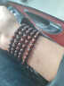 龍隐正宗小叶紫檀手串男女士款文玩手链檀香木佛珠子转运正品高端情侣 带金星款8mm*108颗（京仓速发） 实拍图