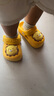 牧童童鞋宝宝凉拖鞋夏季婴儿洞洞鞋男童沙滩鞋女童卡通花园鞋 奶狮黄 18 底标140/鞋内长13.5cm 实拍图