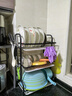 美厨物语厨房置物架碗碟置物架碗架碗筷沥水架台面收纳架用具置物架大全 实拍图
