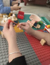 费乐（FEELO）兼容乐高大颗粒拼装儿童玩具新年礼物生日男孩积木桌100105百变车 实拍图