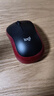 罗技（Logitech）M185鼠标 无线鼠标 办公鼠标 对称鼠标 黑色红边 带无线2.4G接收器 实拍图