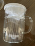 忆壶茶玻璃茶杯月牙过滤茶具泡茶杯加厚耐高温家用办公水杯 实拍图