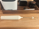 京东京造电动打奶泡器咖啡打泡器奶泡机牛奶搅拌器打奶器手持打发器 实拍图