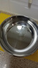 【不锈钢】和面盆厨房烘焙家用火锅盆洗菜打蛋汤锅盆醒面盆料理盆 32cm【热卖款】不锈钢 和面盆 实拍图