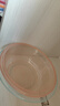 【京东快递】洗脸盆洗脚盆加大加厚耐高温北欧风抗摔透明塑料脸盆 紫红色 中号26*10cm-加厚不怕摔 实拍图