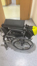 鱼跃(yuwell)手动轮椅车H053C铝合金折背折叠轻便老年残疾人代步 实拍图