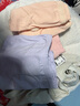 婧麒（JOYNCLEON）孕妇内裤棉低腰孕产妇通用内裤棉大码四季 肤+粉+紫+绿XXLjnk0362 实拍图