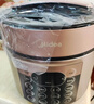 美的（Midea）【自营年货】电压力锅大容量5升电饭煲高压锅家用4-6人 全自动智能预约开盖煮双胆饭锅YL50Q3-451 实拍图