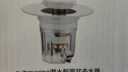 潜水艇（Submarine）洗手盆漏水塞洗脸盆下水器洗手池塞子按压式弹跳芯防臭过滤器京 【白色升级款】防臭弹跳塞(小盖) 实拍图