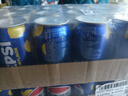 百事可乐Pepsi 清柠味碳酸饮料汽水 330ml*24听 整箱装 实拍图