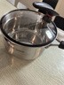 苏泊尔SUPOR 304不锈钢奶锅18cm厚复底婴幼儿电磁炉燃气通用ST18JA1 实拍图