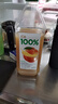 汇源100%桃混合果汁2000ml*1瓶2L尝鲜家庭分享节日年货节送礼宴请 实拍图