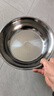 【不锈钢】和面盆厨房烘焙家用火锅盆洗菜打蛋汤锅盆醒面盆料理盆 32cm【热卖款】不锈钢 和面盆 实拍图