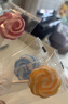 光合星球babycare无糖棒棒糖宝宝儿童零食彩虹棒棒糖52g 多口味无添加糖果 实拍图