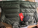 京东京造【air+零压排骨羽绒】轻薄羽绒服男外套冬90鸭绒立领新年橄榄绿XL 实拍图