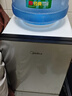美的（Midea）饮水机茶吧机电热水壶烧水壶家用上置式客厅立式家用桶装宿舍办公室YR1002S-X【钢化玻璃双开门】 实拍图