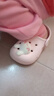 牧童儿童拖鞋夏男宝宝洞洞鞋软底女童卡通洗澡婴幼儿家居鞋萌兔粉170 实拍图