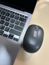 罗技（Logitech）M196 无线蓝牙鼠标 办公鼠标 笔记本商务办公家用 小巧便携 对称手型 石墨灰 实拍图