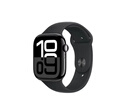 Apple/苹果 Watch Series 10 智能手表GPS款46毫米亮黑色铝金属表壳黑色运动型表带M/L MX273CH/B 实拍图