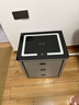 虎牌保险柜家用智能床头保险柜隐形式无线充电小型木质抽屉全钢防盗一体隐藏式保险箱密码指纹解锁 【轻奢款】浅灰（无线充电+三色灯+感应灯） 指纹解锁（指纹/密码/钥匙） 实拍图