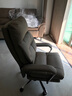顾全电脑椅人体工学椅真皮办公椅可躺久坐舒适老板椅C570金咖皮 实拍图