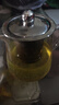 暮云泡茶壶加厚玻璃茶壶大容量办公室茶具养生高硼硅耐高温 450ml 实拍图